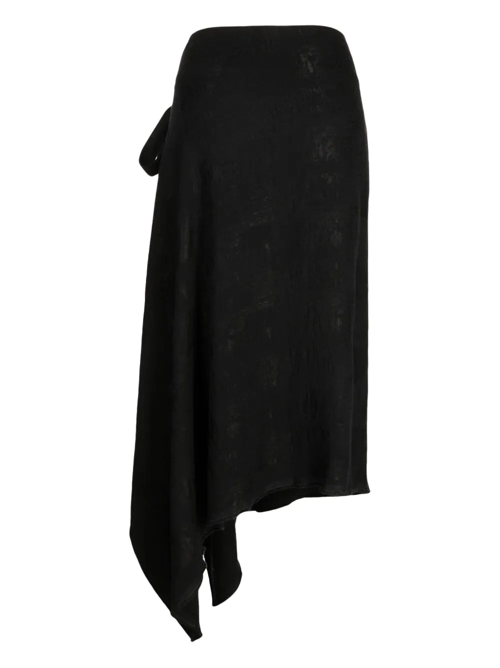 Wraparound High-Waist Skirt