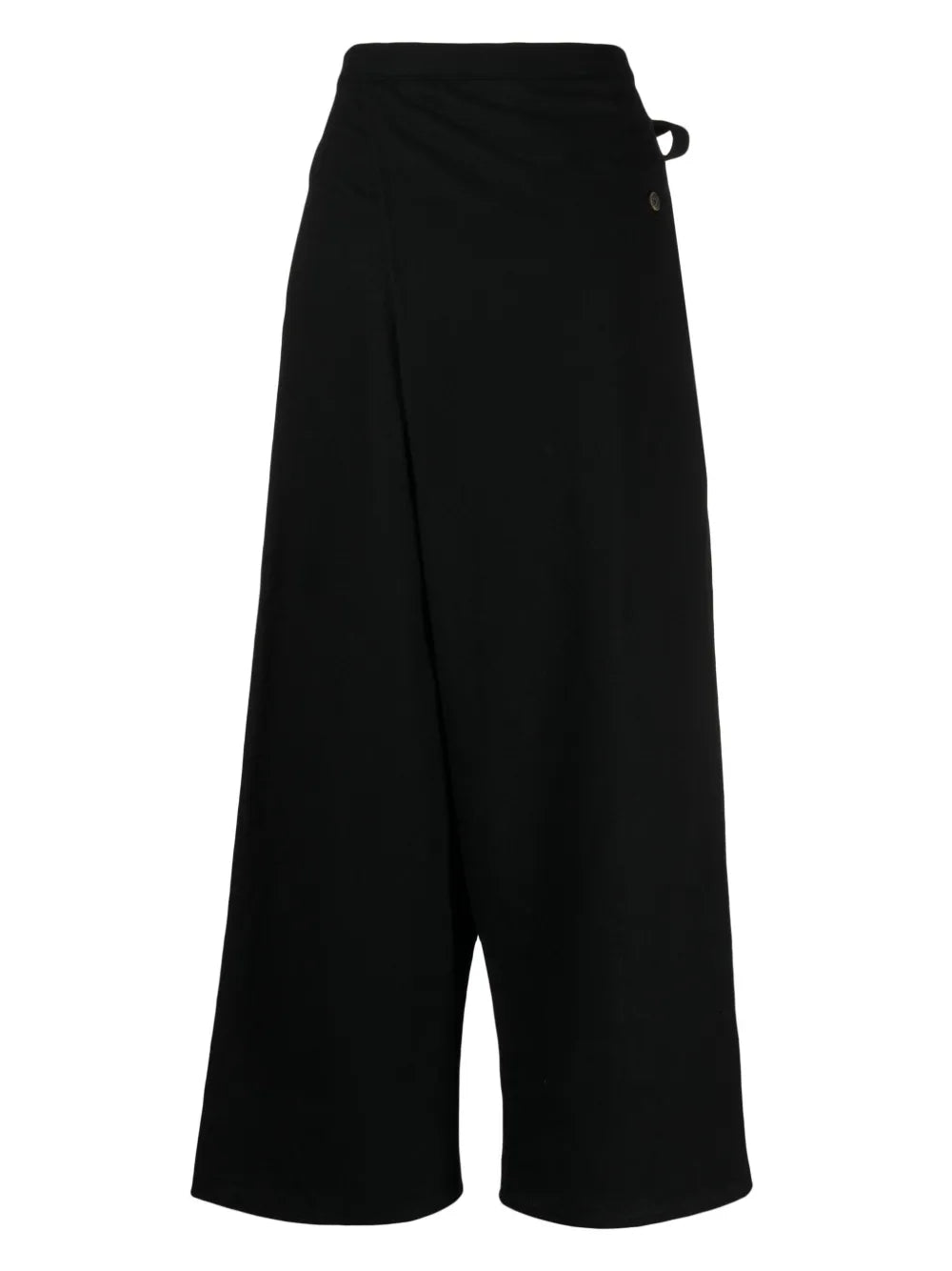 Wraparound Drop-Crotch Trousers