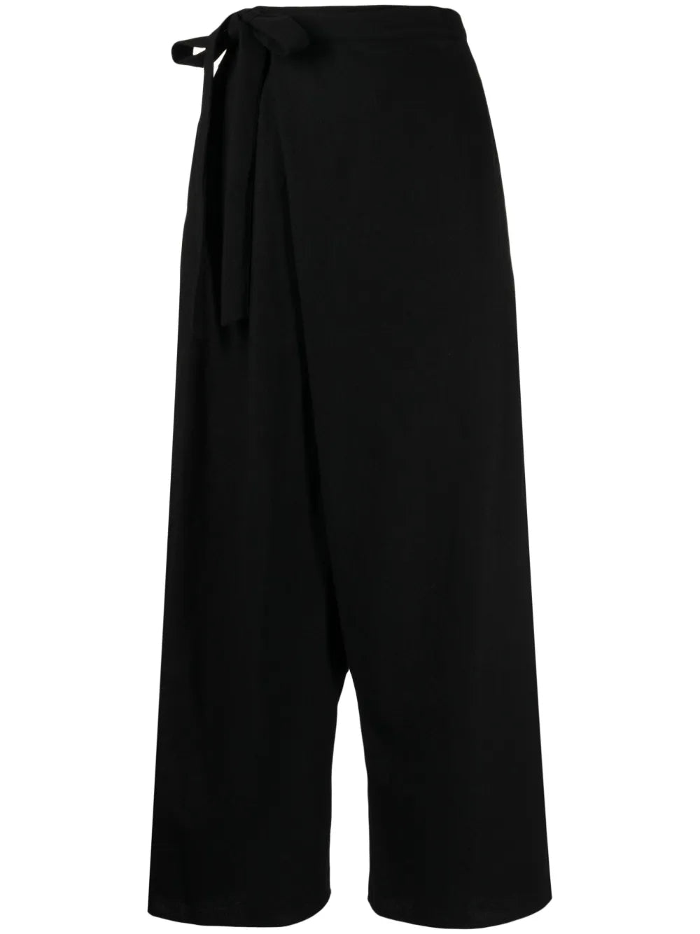 Wraparound Drop-Crotch Trousers