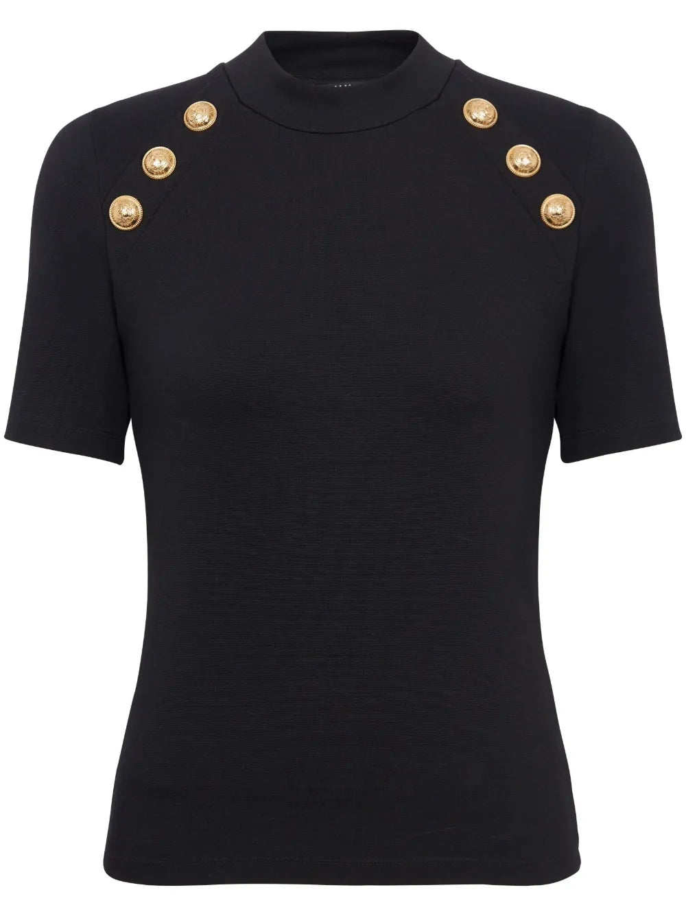 6-Button Raglan-Sleeve T-Shirt