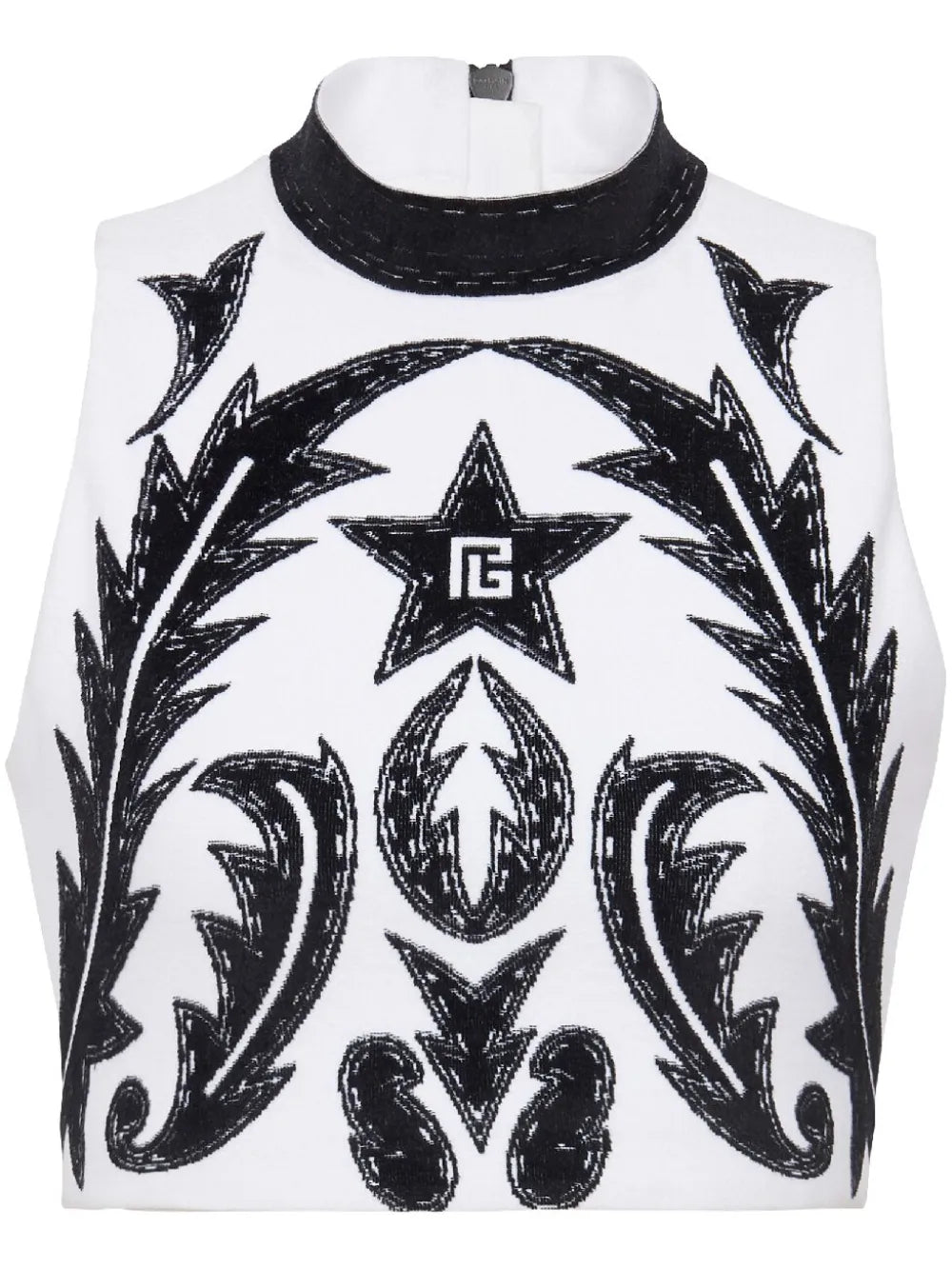 Baroque Cropped Top