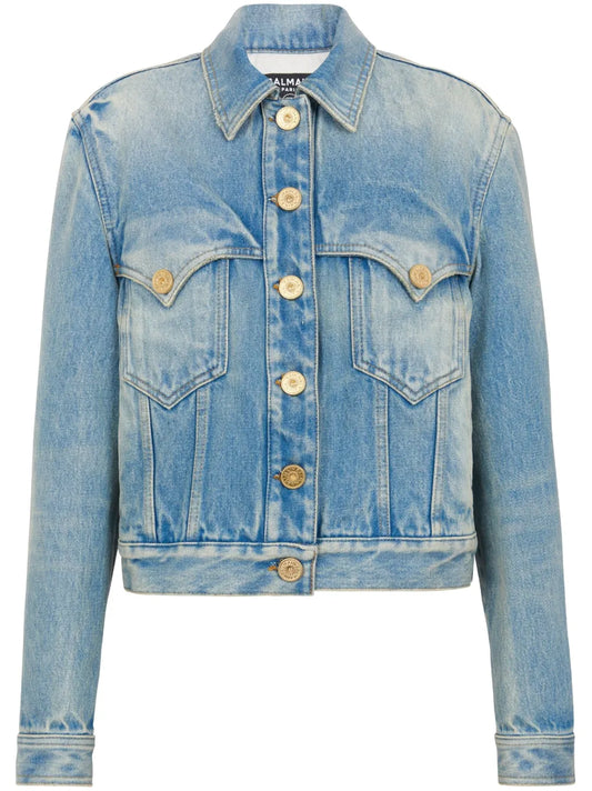 Stonewashed Denim Jacket