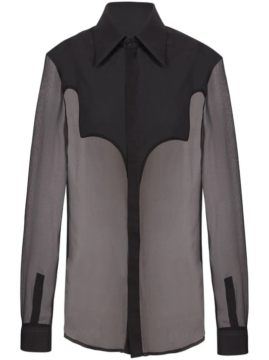 Western Silk Shirt