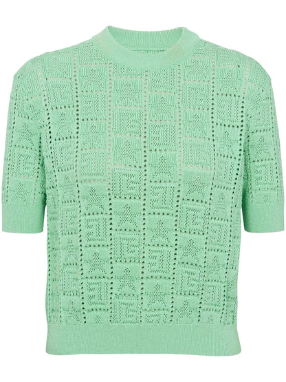 Monogram-Jacquard Top