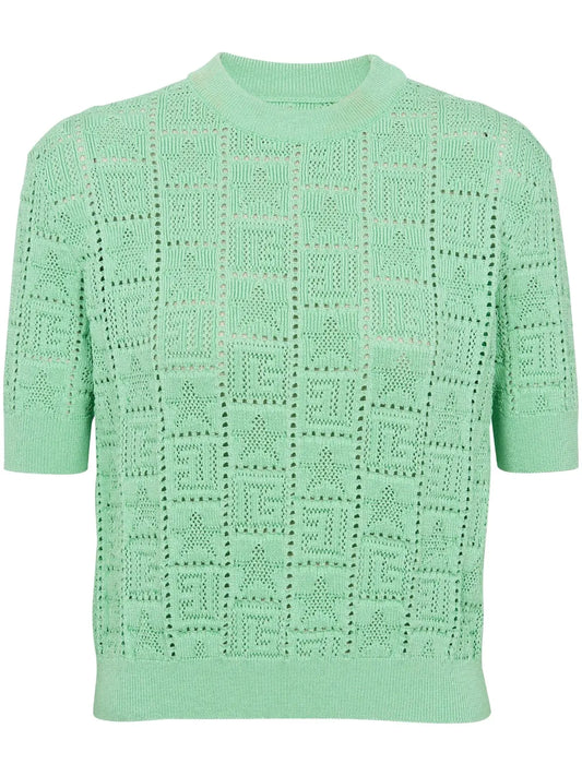 Monogram-Jacquard Top