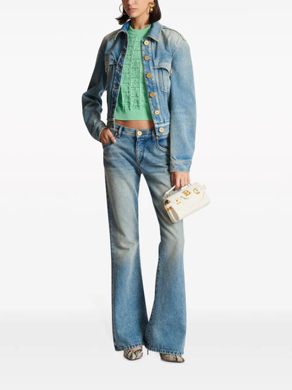 Monogram-Jacquard Top