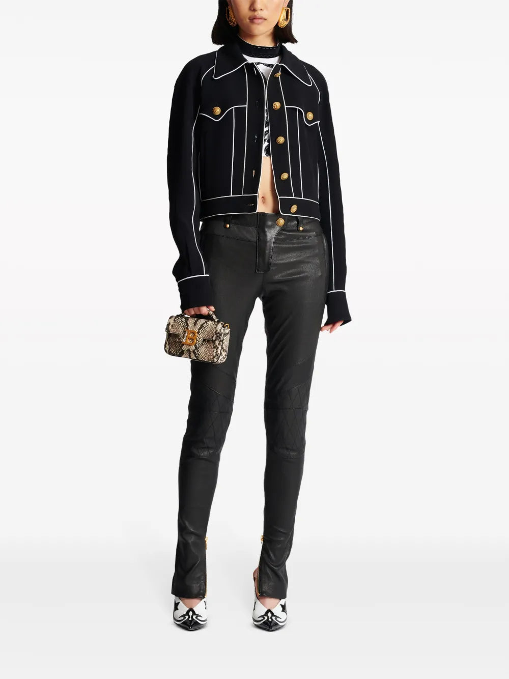 Western Crepe Jacket