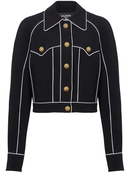 Western Crepe Jacket