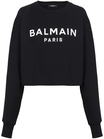 Logo-Print Cotton Sweatshirt