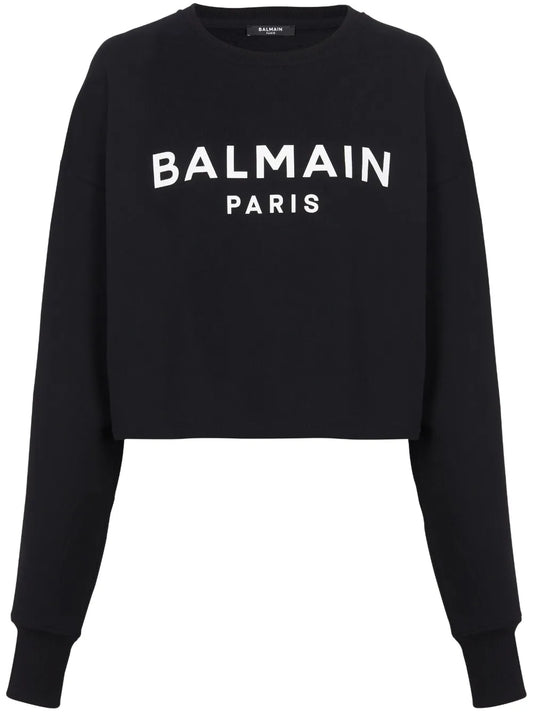 Logo-Print Cotton Sweatshirt