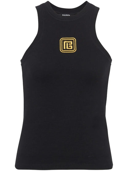 Pb Logo-Embroidered Tank Top