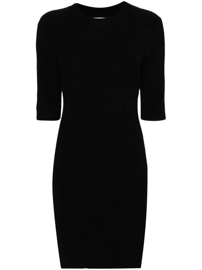 Pam Ribbed-Knit Minidress