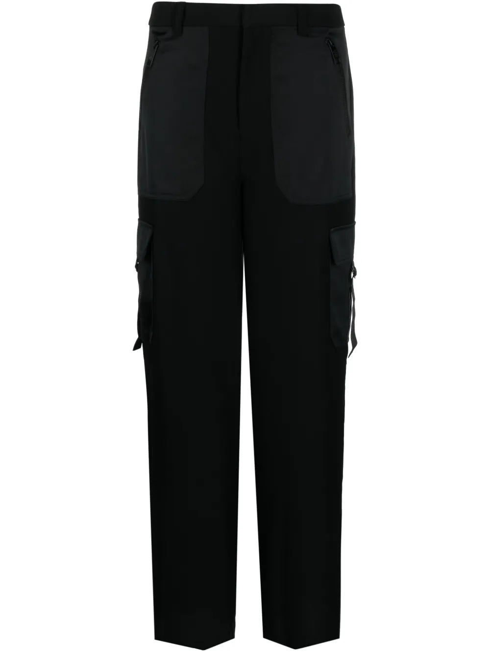 Straight-Leg Cargo Trousers
