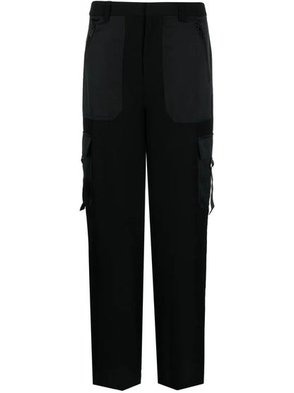 Straight-Leg Cargo Trousers