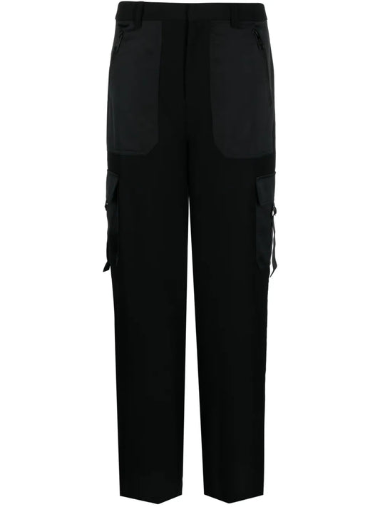 Straight-Leg Cargo Trousers
