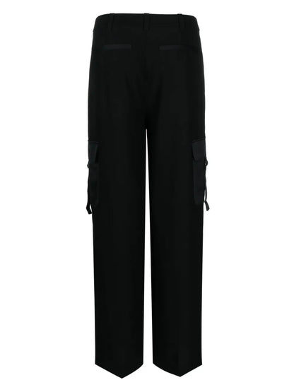 Straight-Leg Cargo Trousers