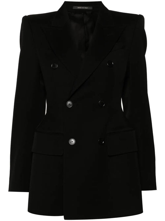 Hourglass Double-Breasted Blazer