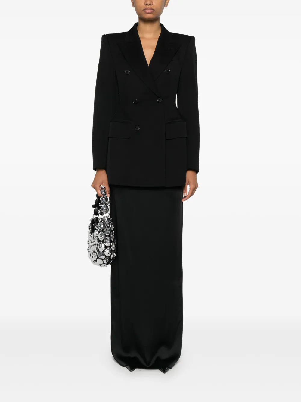 Hourglass Double-Breasted Blazer