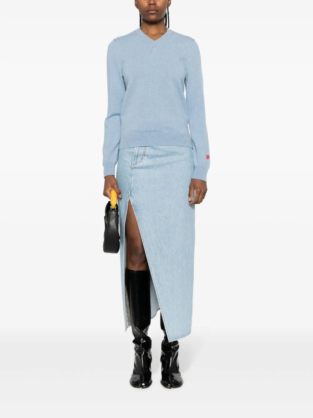 Heart Logo Wool Jumper