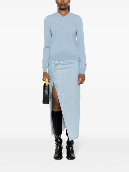 Heart Logo Wool Jumper