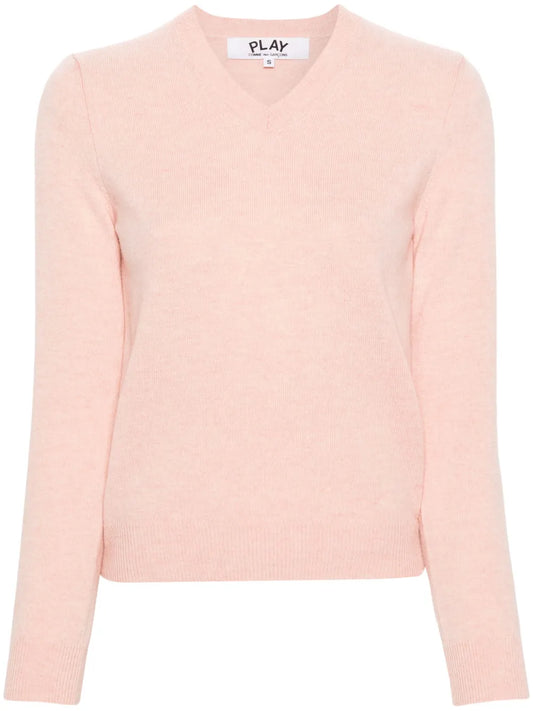 Heart Logo Wool Jumper