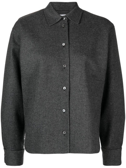 Abadan Felted-Finish Shirt Jacket