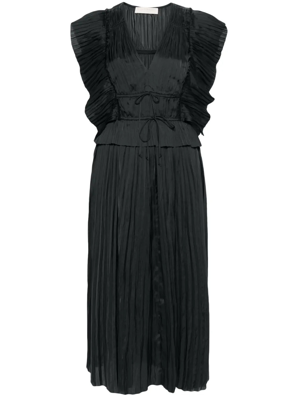 Letty Pleated Midi Dress
