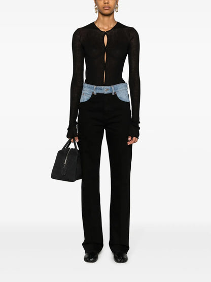 Dinar Ribbed Bodysuit