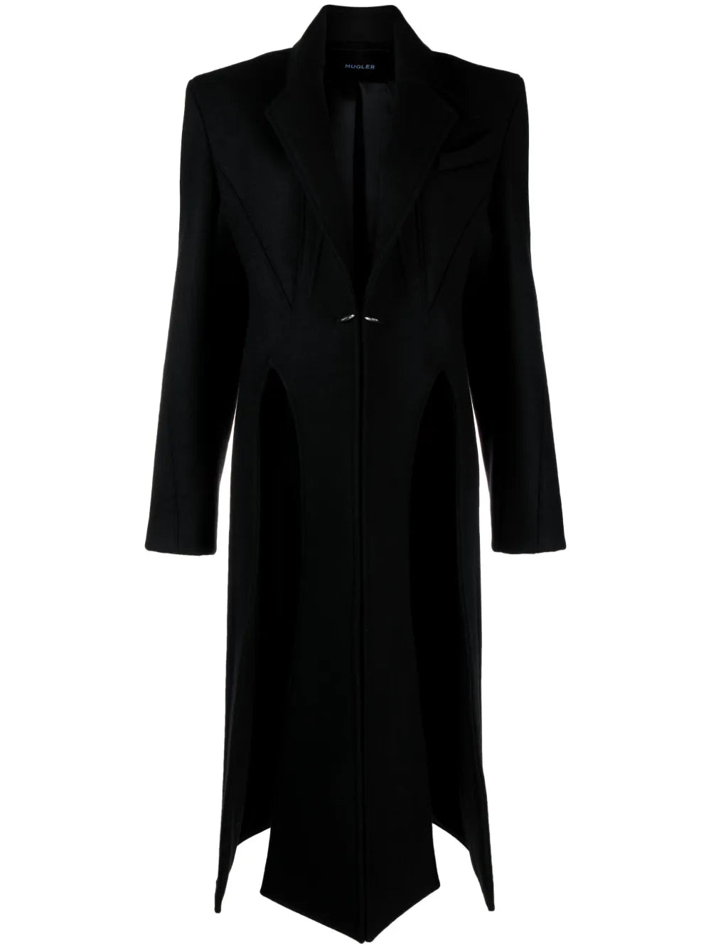 Single-Breasted Wool Coat
