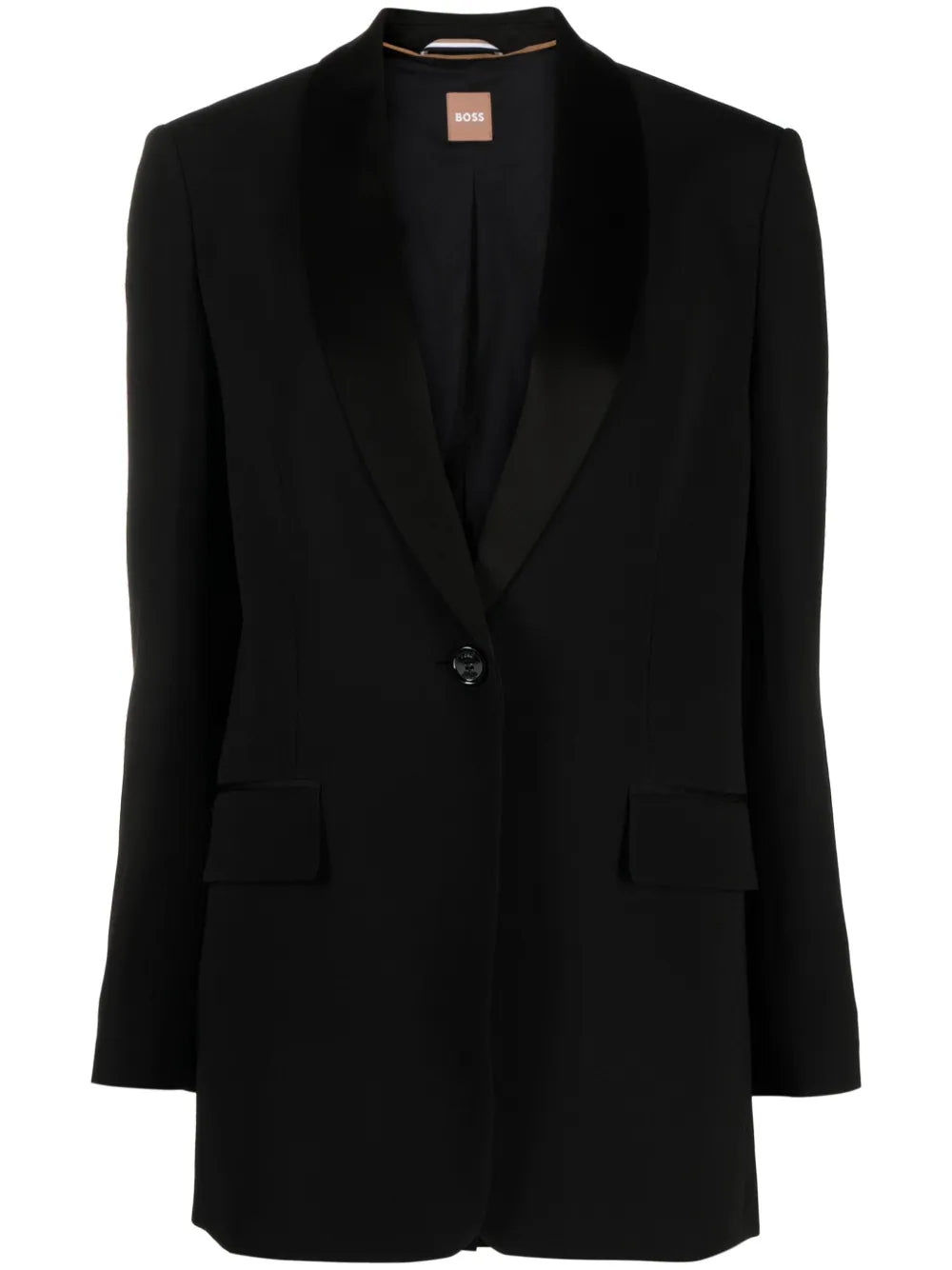 Single-Breasted Shawl Lapels Blazer