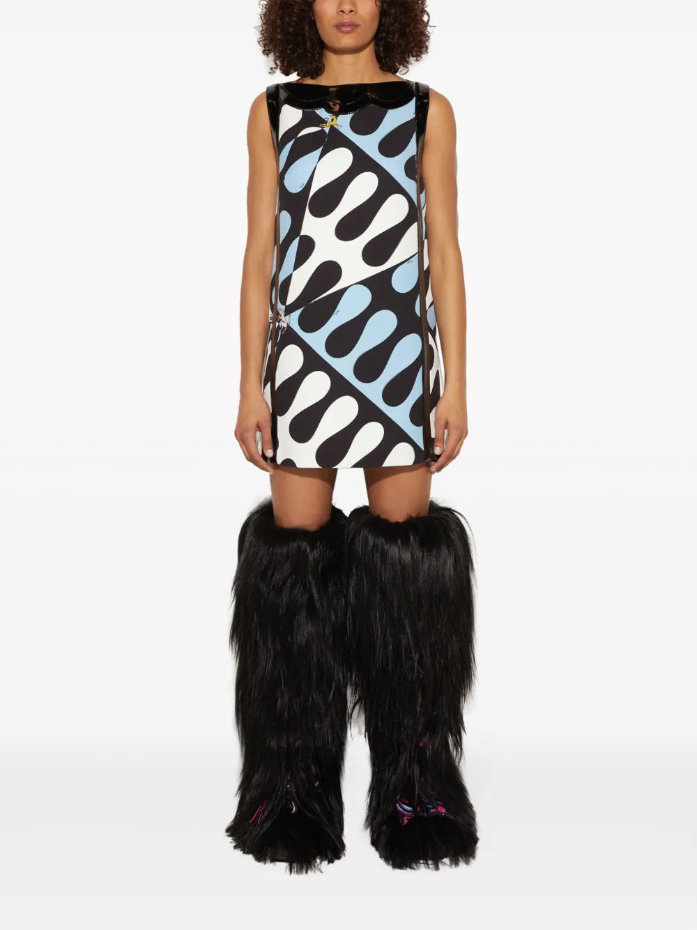 Leocorno-Print Minidress