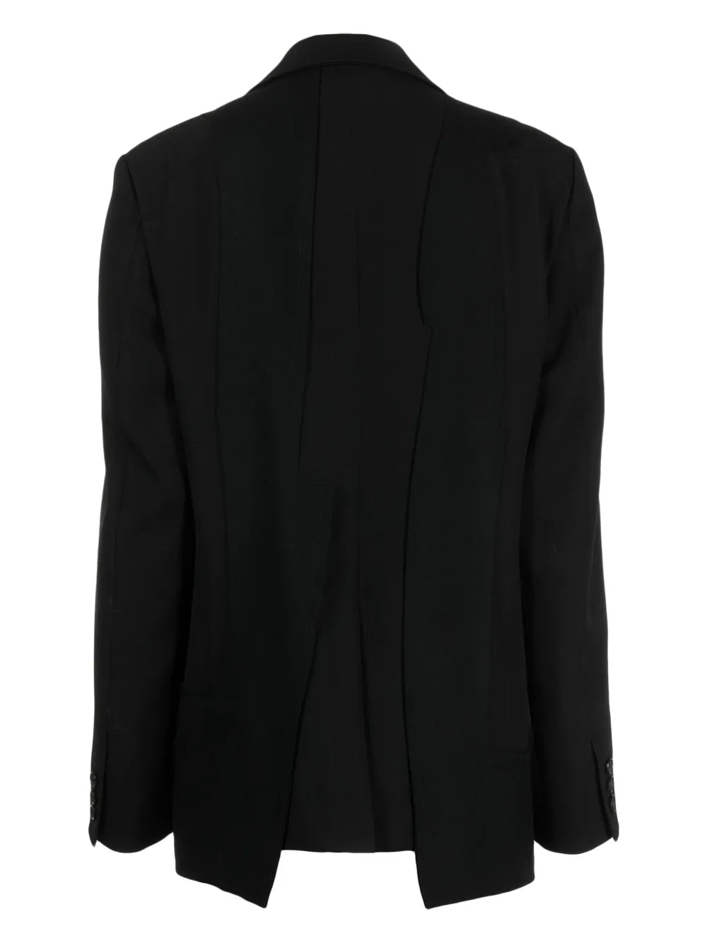 Single-Breasted Wool Blazer
