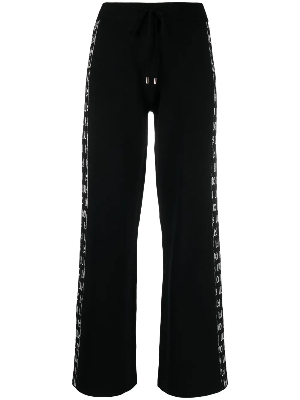 Logo-Tape Detail Trousers