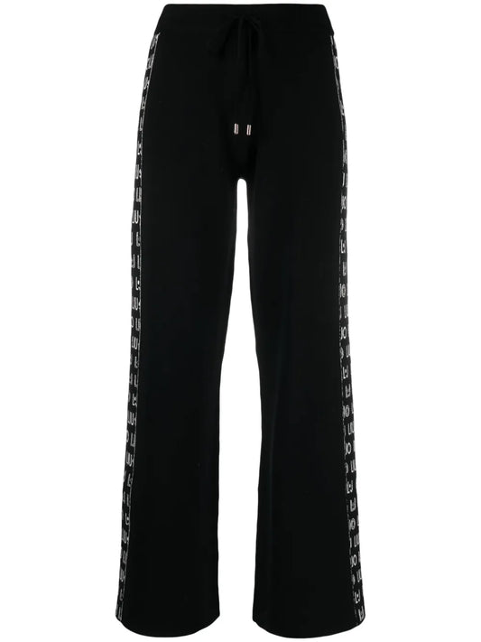 Logo-Tape Detail Trousers