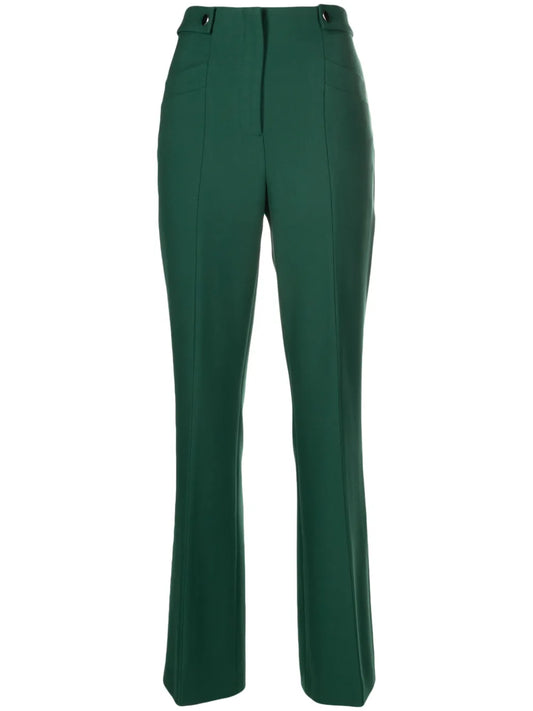 Tupera High-Waisted Flared Trousers