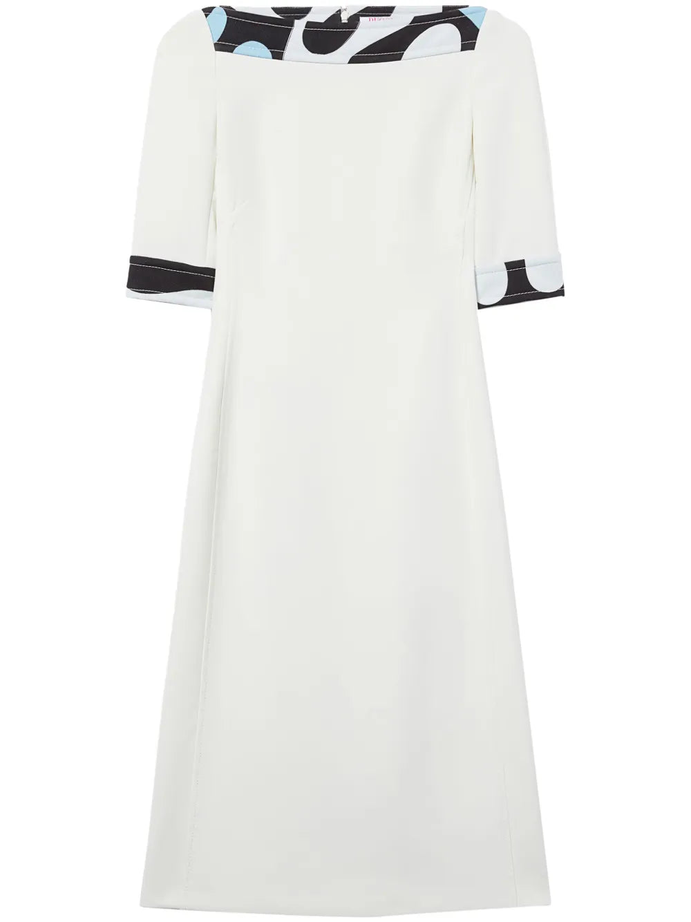 Leocorno-Print A-Line Dress