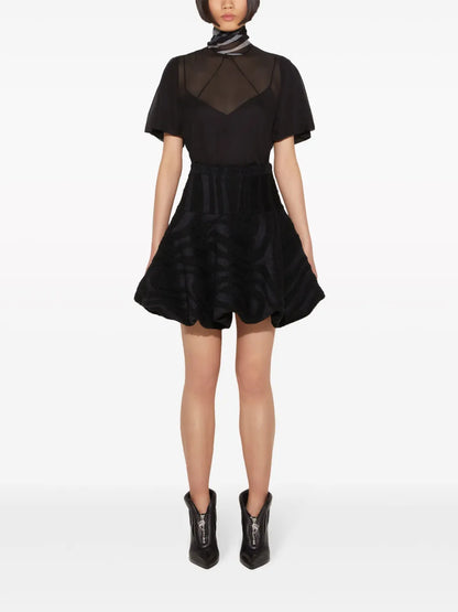 Iride-Print Silk Top