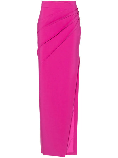 Crystal-Embellished Midi Skirt