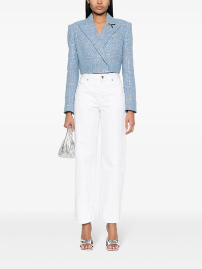 Cropped Tweed Jacket