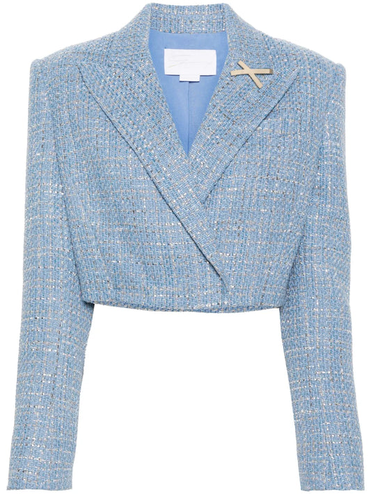 Cropped Tweed Jacket