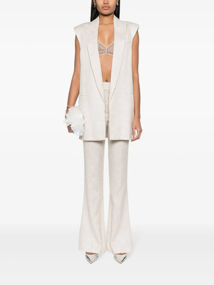 Flared Tailored Trousers