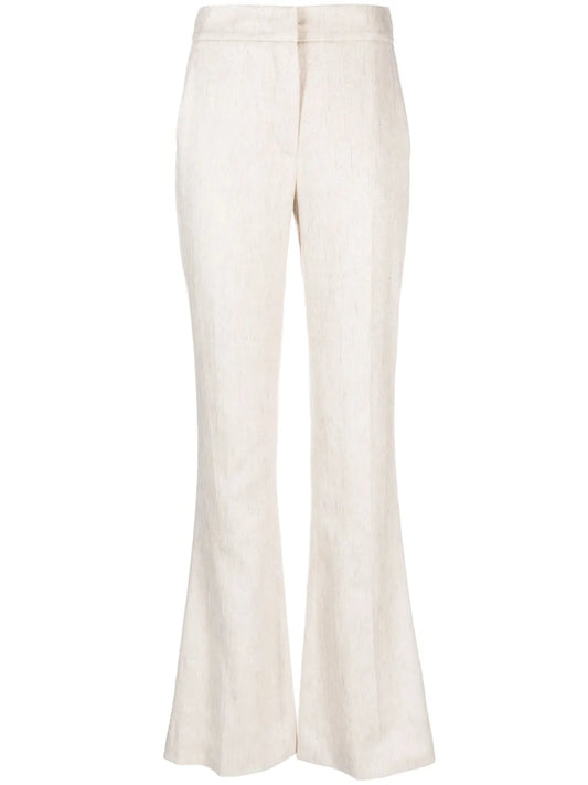 Flared Tailored Trousers