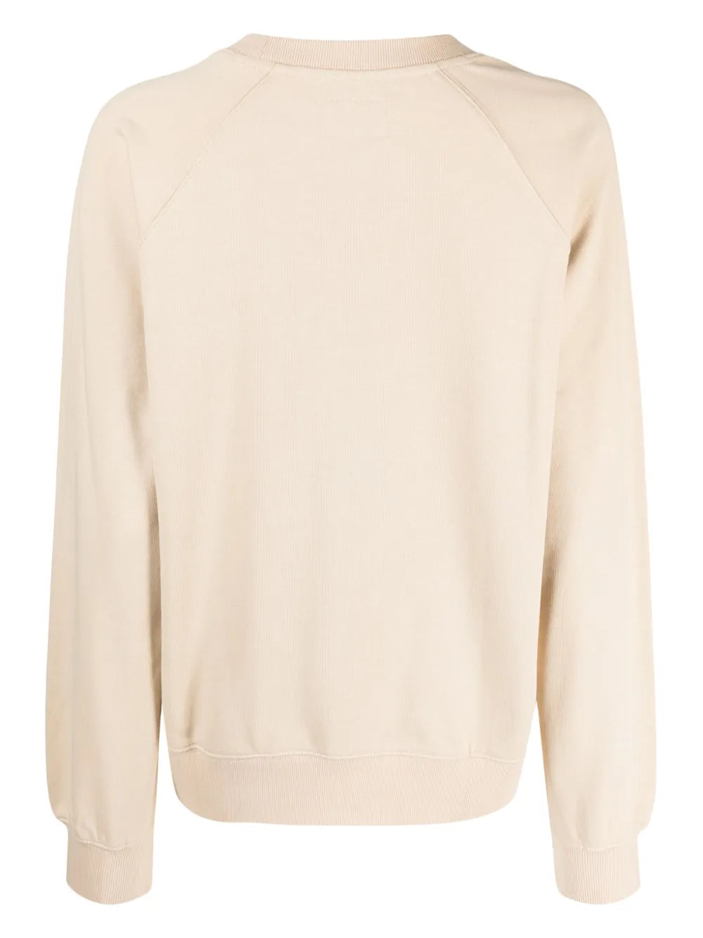 Slogan-Embroidered Cotton Sweatshirt