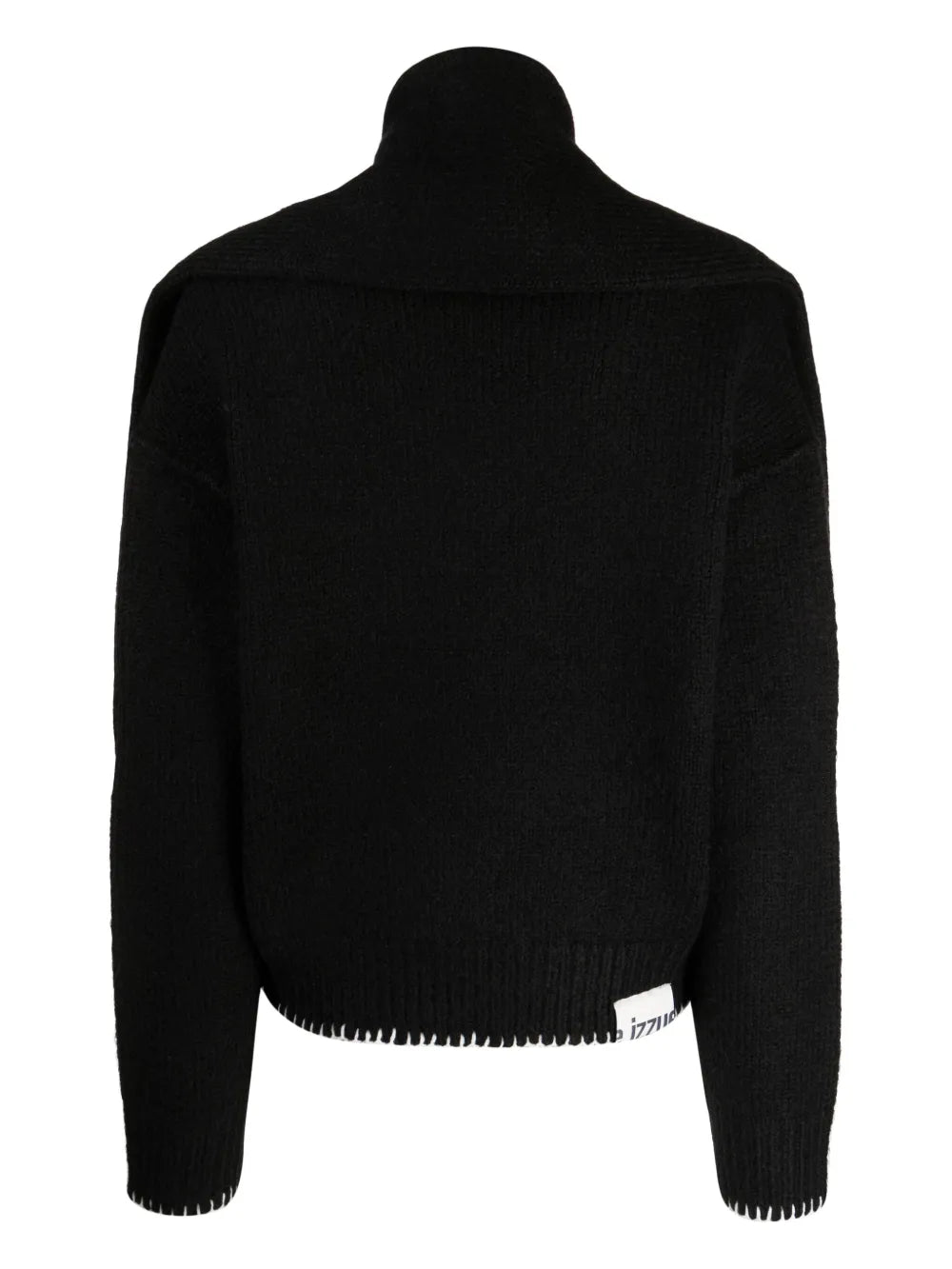 Whipstitch-Trim Layered Jumper