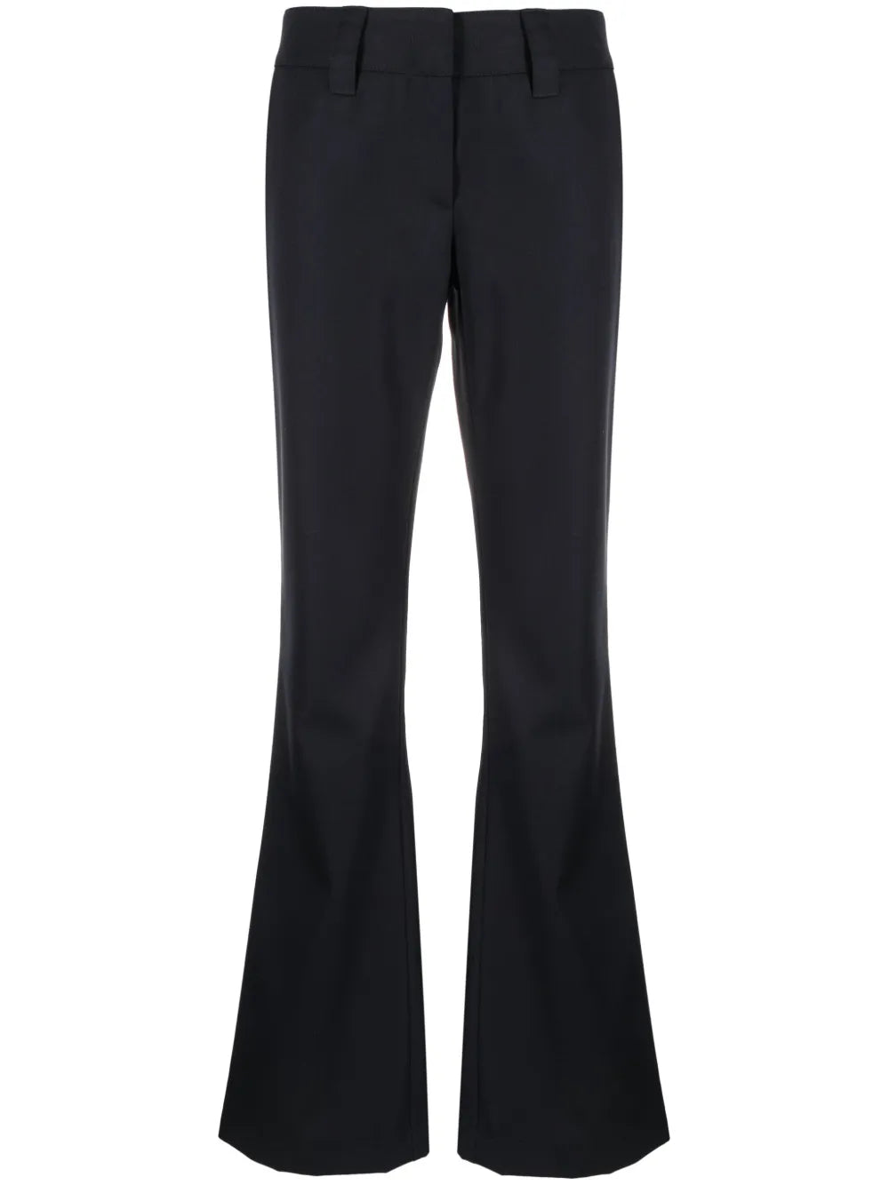 Low-Rise Flared Trousers
