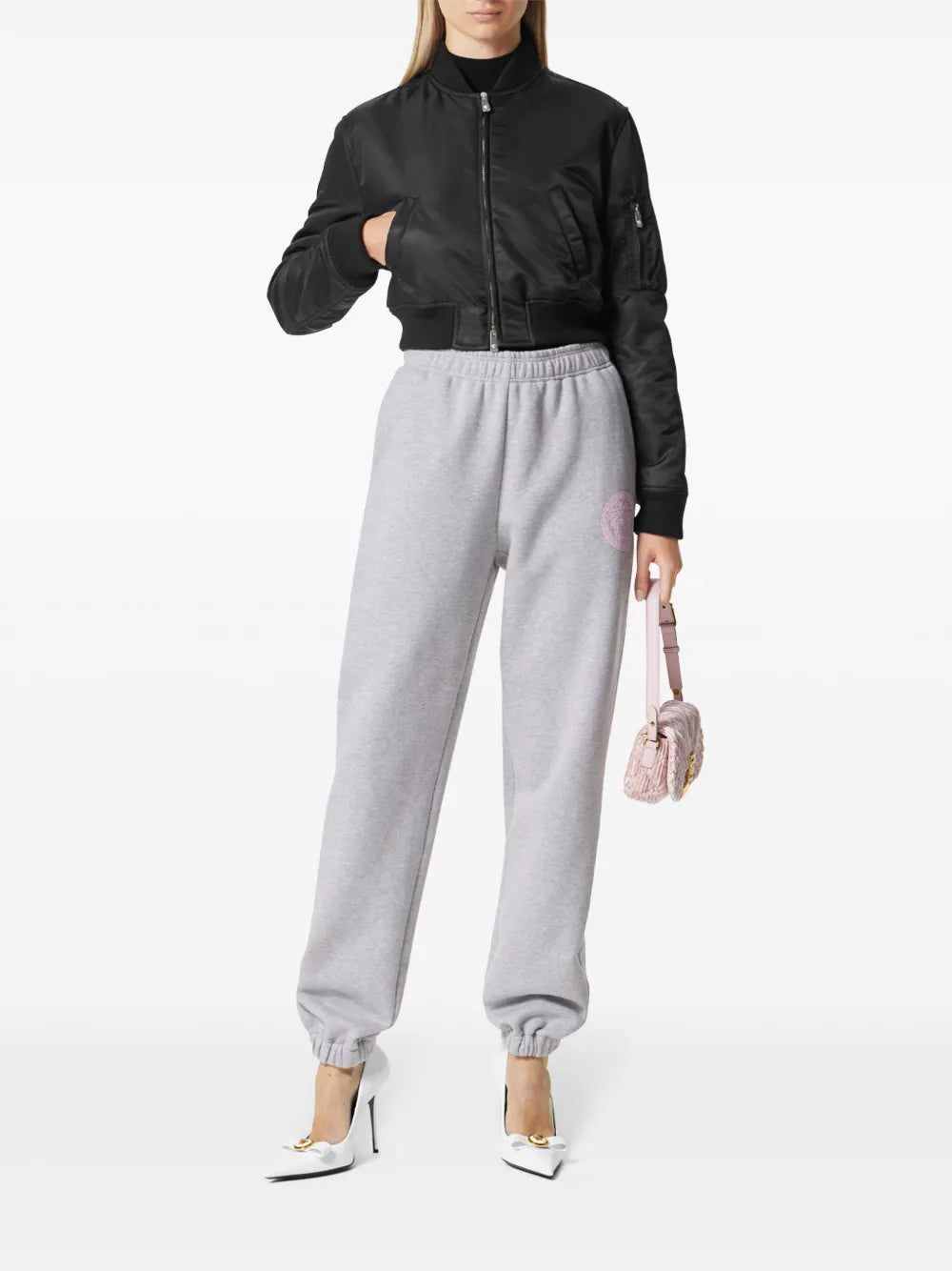 Logo-Print Cotton Track Pants