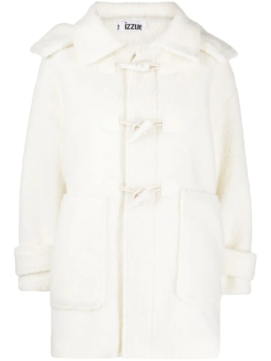 Hooded Faux-Shearling Jacket