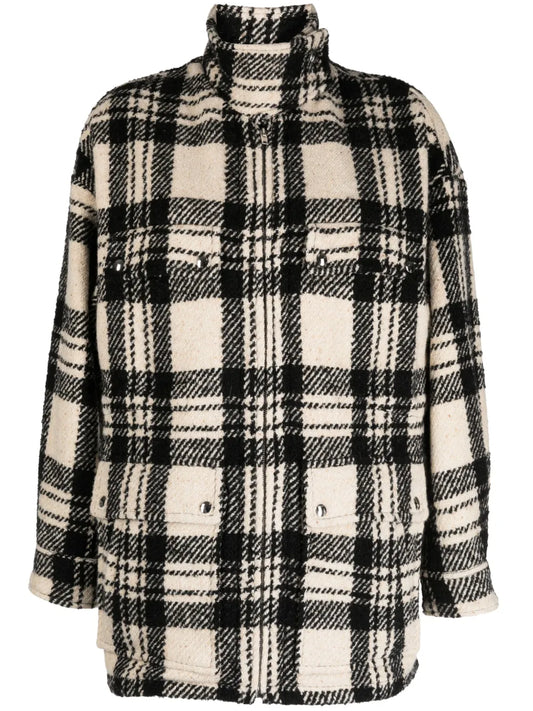 Bielo Checked Coat