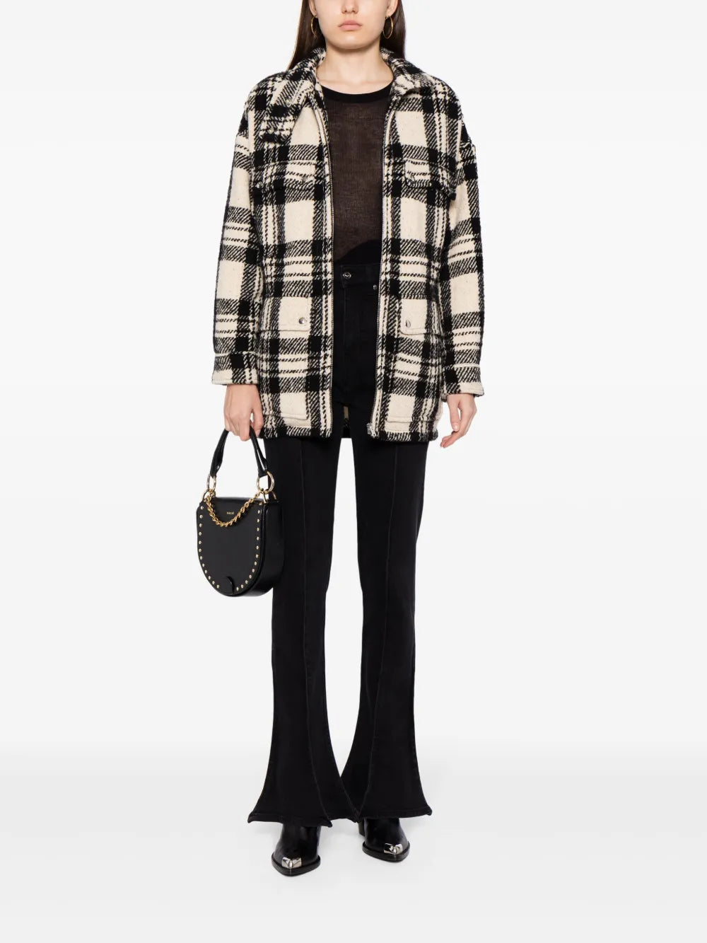 Bielo Checked Coat