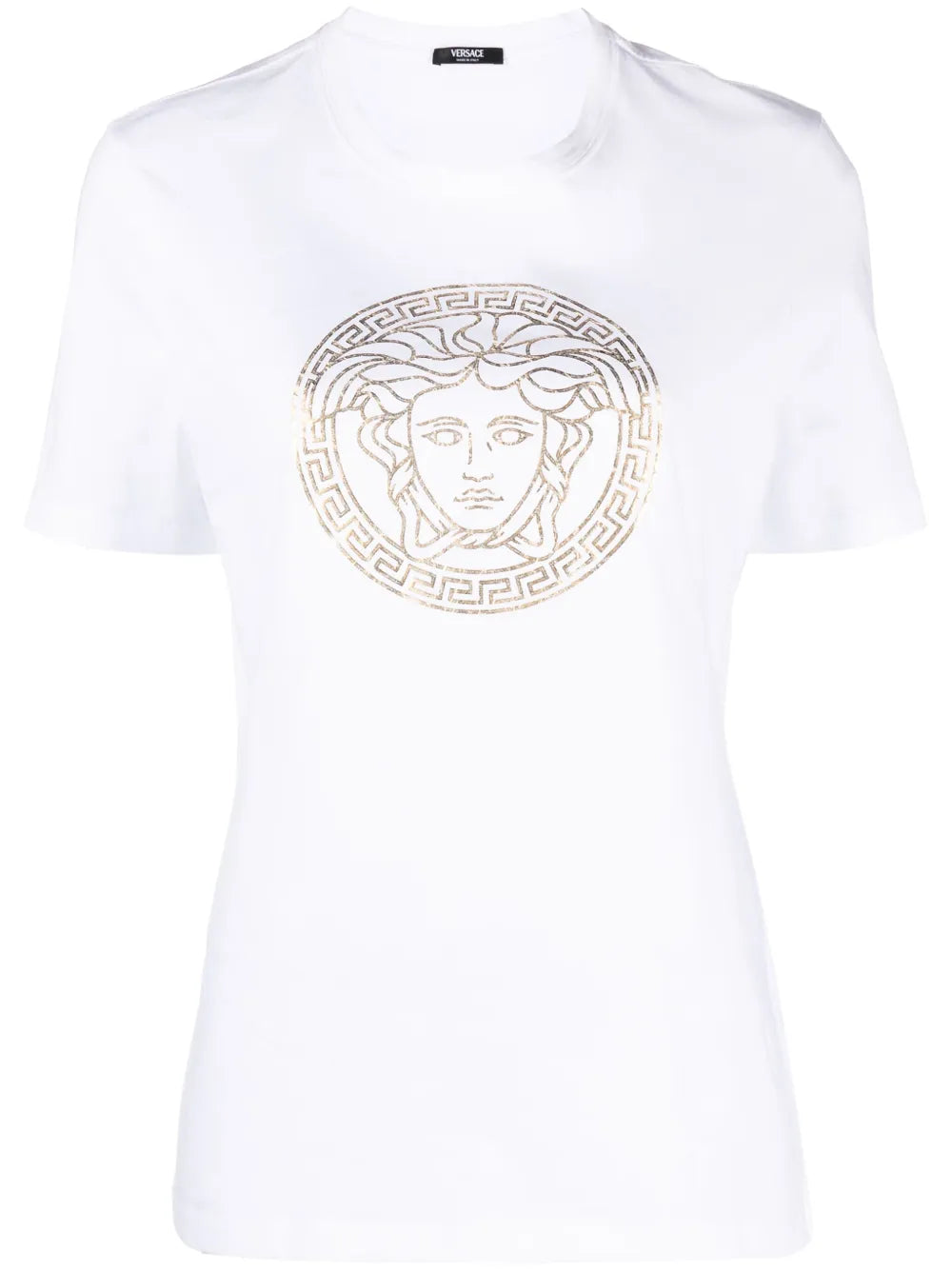 Medusa Head-Print Cotton T-Shirt